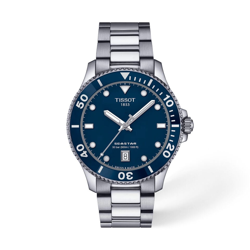 Tissot Seastar 1000 40mm T1204101104100 -  Erkek Kol Saati T120.410.11.041.00