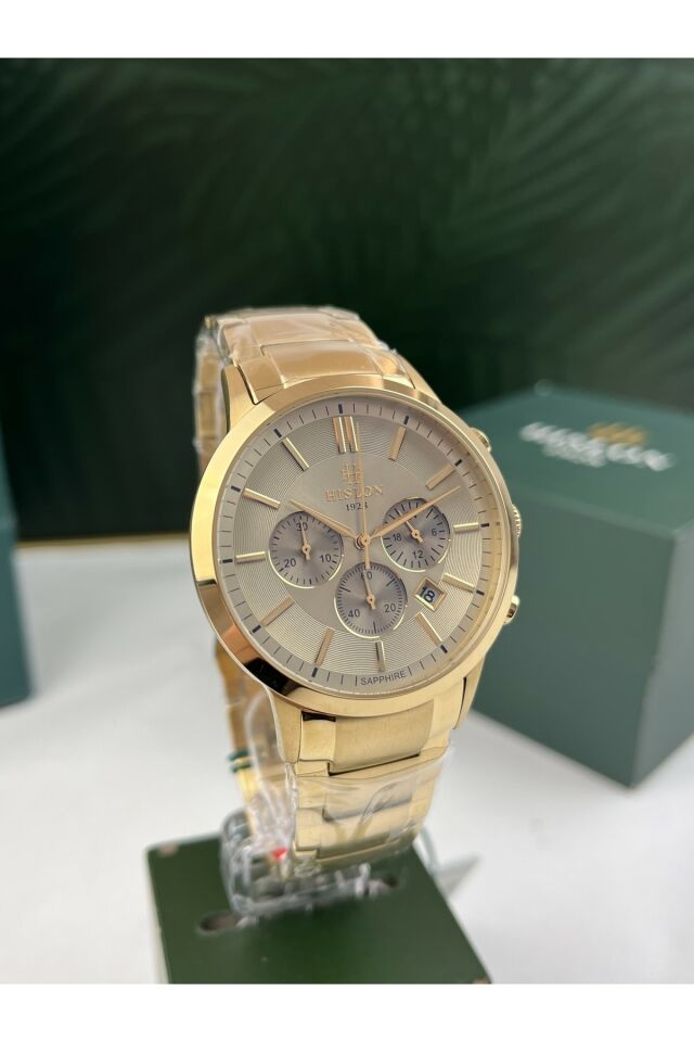 Damat Model Erkek Kol Saati 43Mm Safir(Çizilmez) Cam 5 Atm Su Geçirmez 3 Yıl Garantili