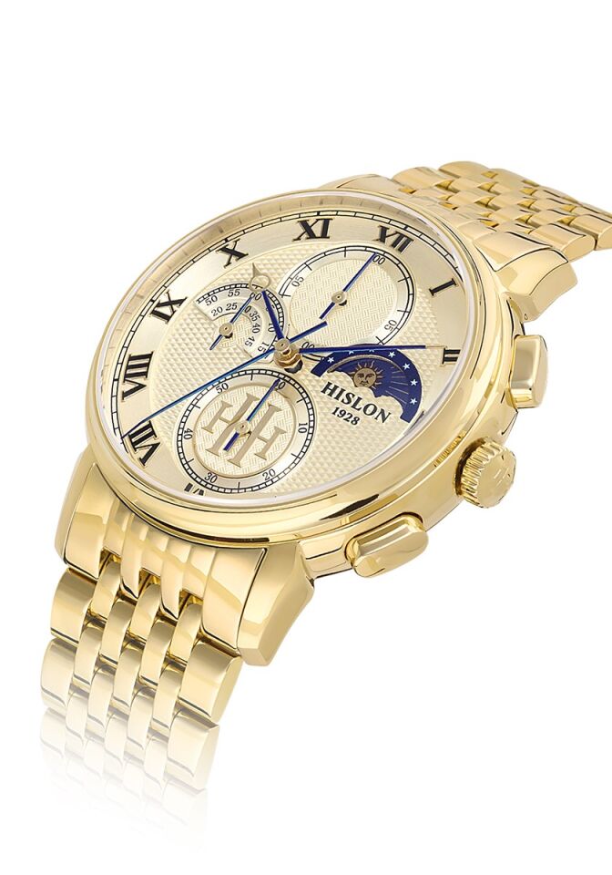 Hislon Men's Timeles's TM143G-02SG