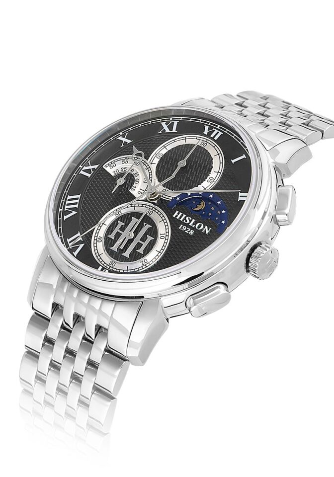 Hislon Men's Timeles's TM143S-04SS