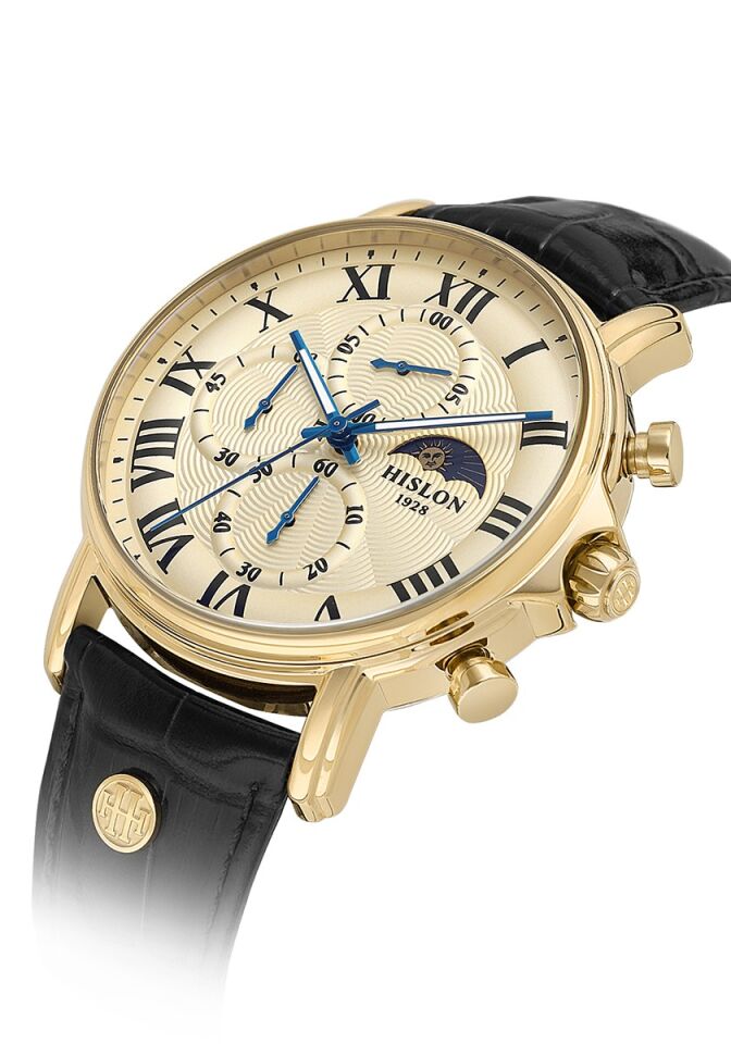 Hislon Men's Timeles's TM112G-08BG