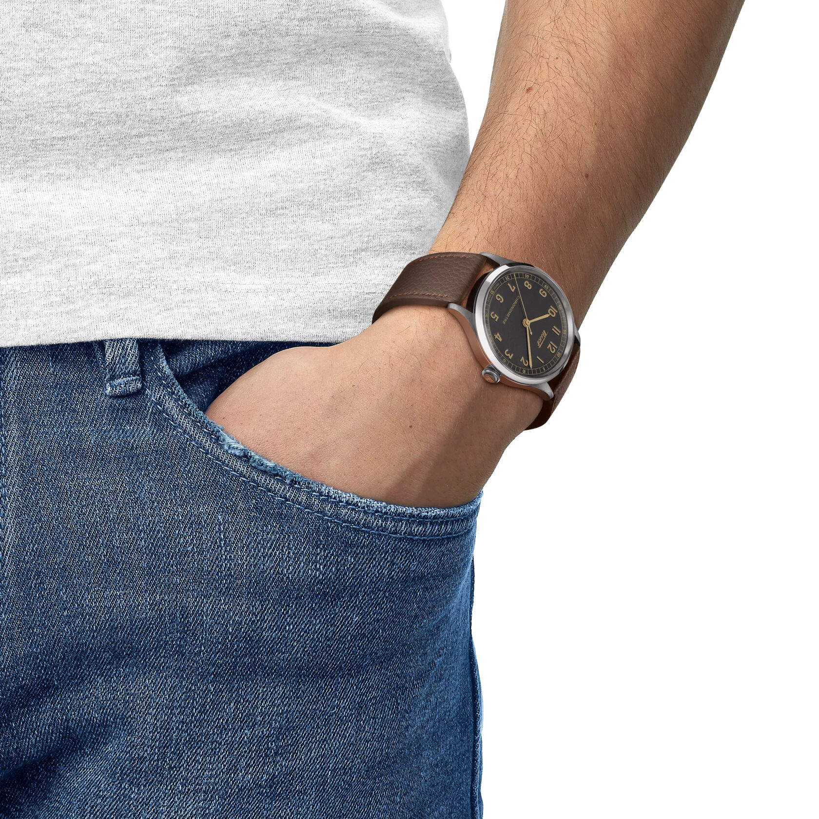 Tissot Heritage 1938 39mm T1424641606200 - Erkek Kol Saati T142.464.16.062.00