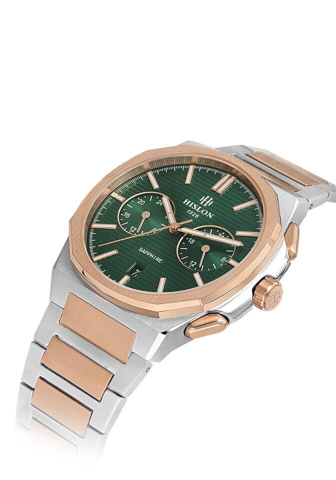 Hislon Men's Date DT127T-15SR