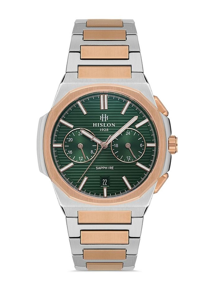 Hislon Men's Date DT127T-15SR