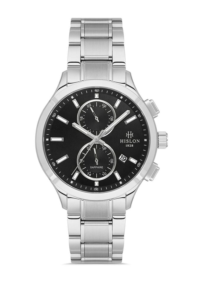 Hislon Men's Date DT158S-04SS