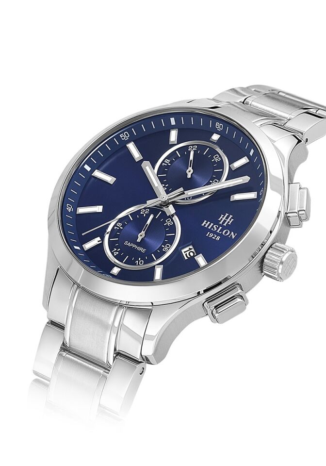 Hislon Men's Date DT158S-11SS