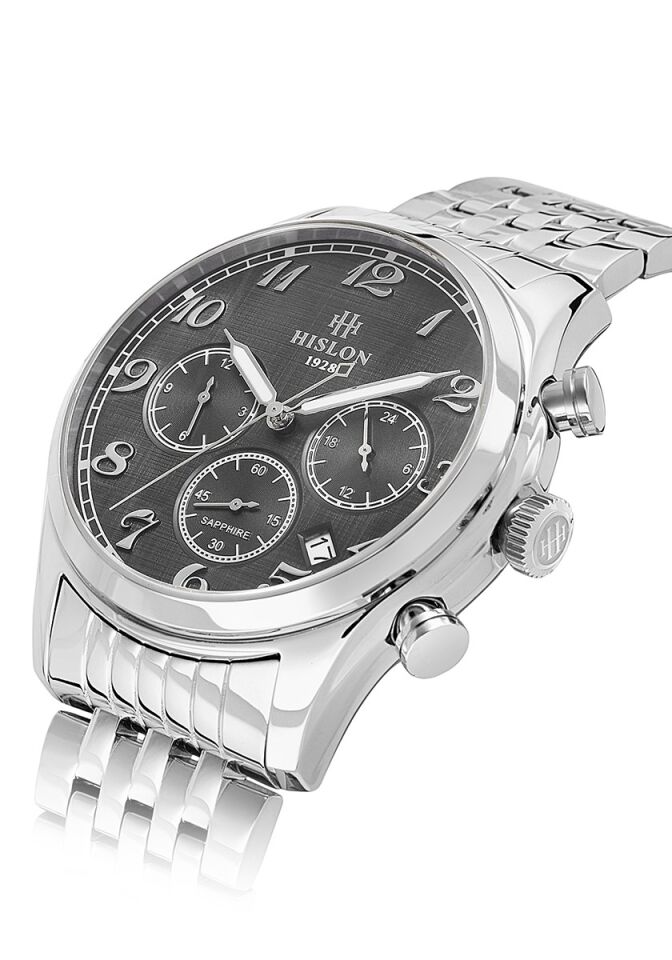 Hislon Men's Date DT171S-04SS