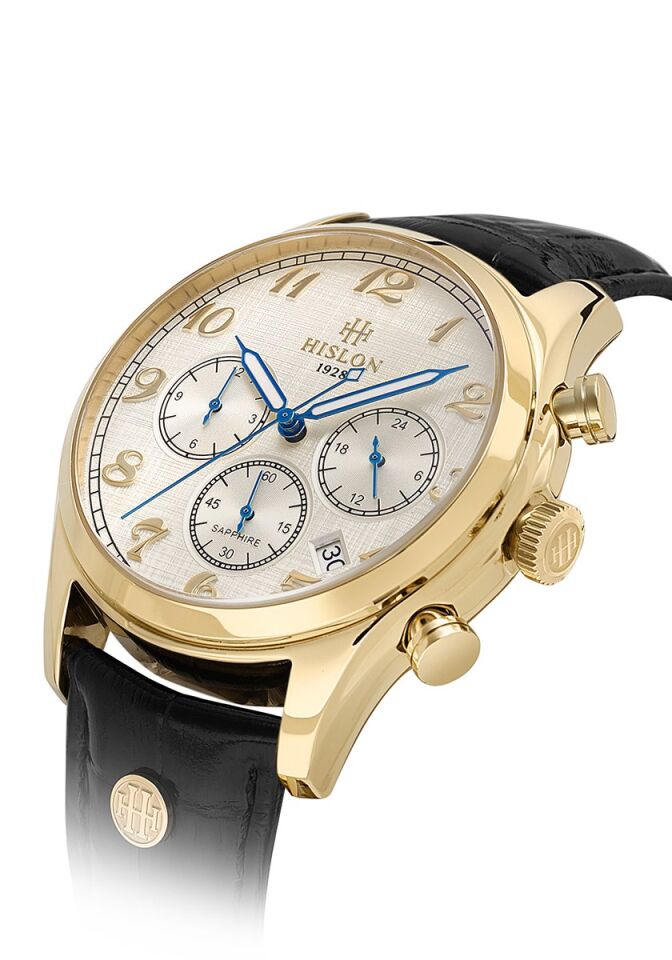 Hislon Men's Date DT171G-01BG