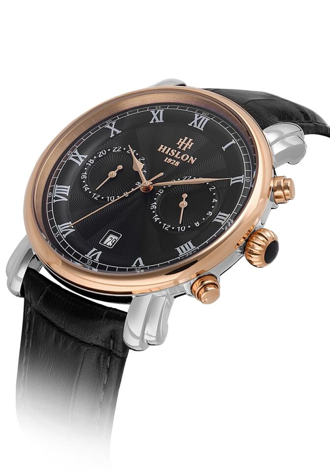 Hislon Men's Date DT204T-04BR