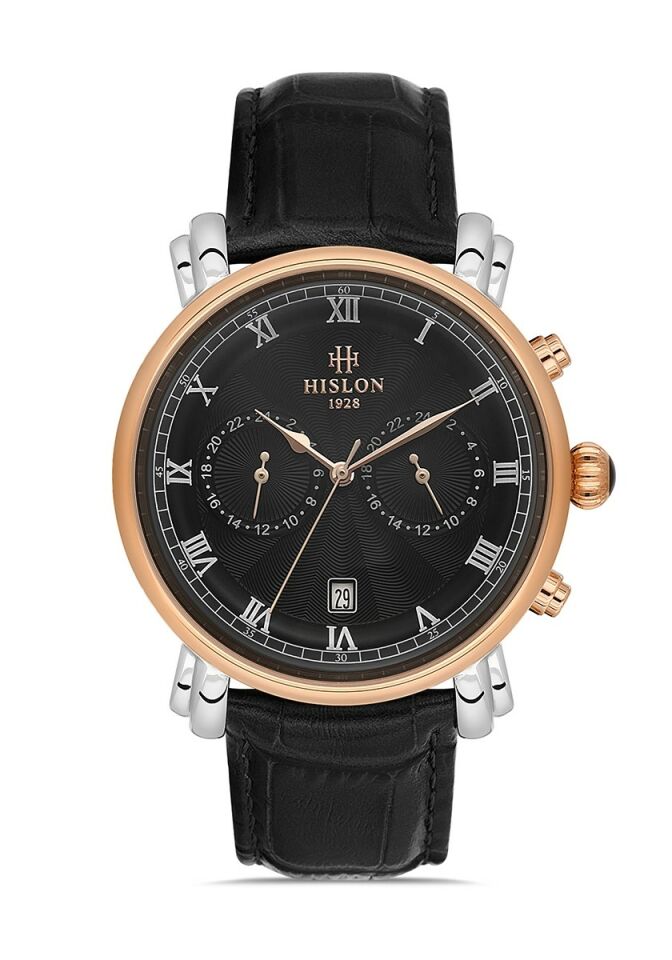 Hislon Men's Date DT204T-04BR