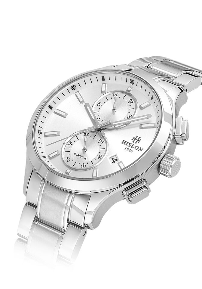 Hislon Men's Date DT158S-02SS