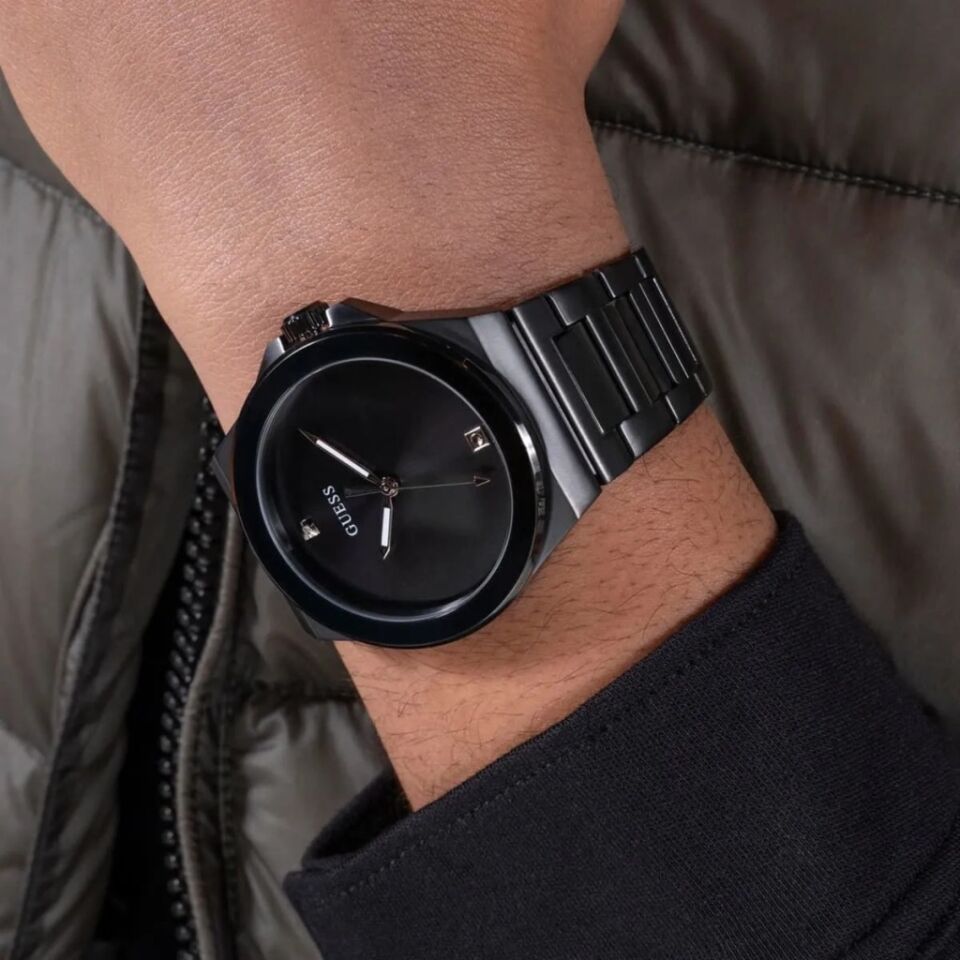Guess GUGW0833G2 Pırlantalı Erkek Kol Saati