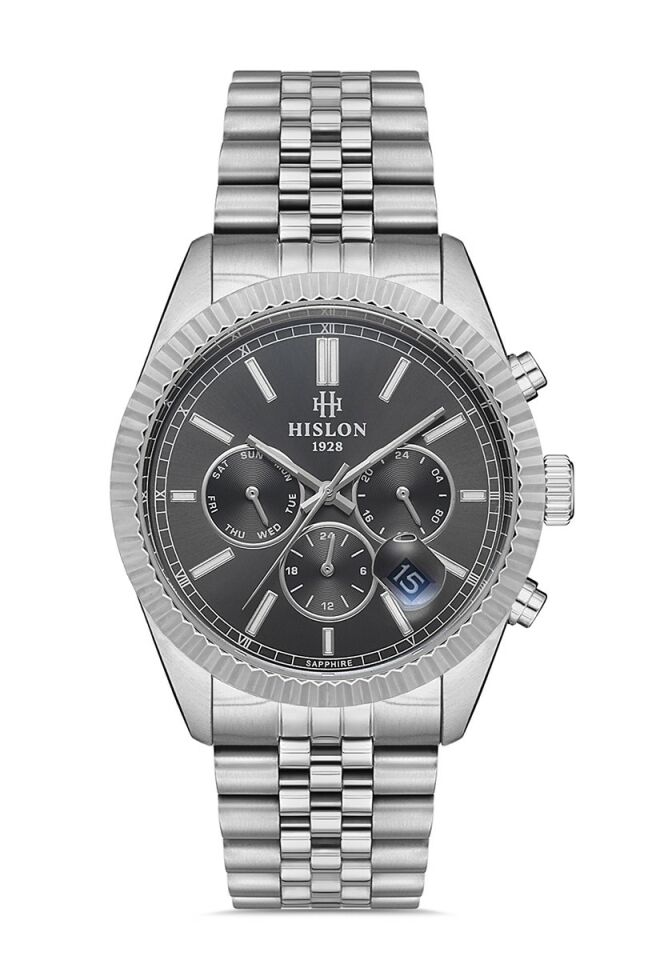Hislon Men's Date DT117S-05SSS