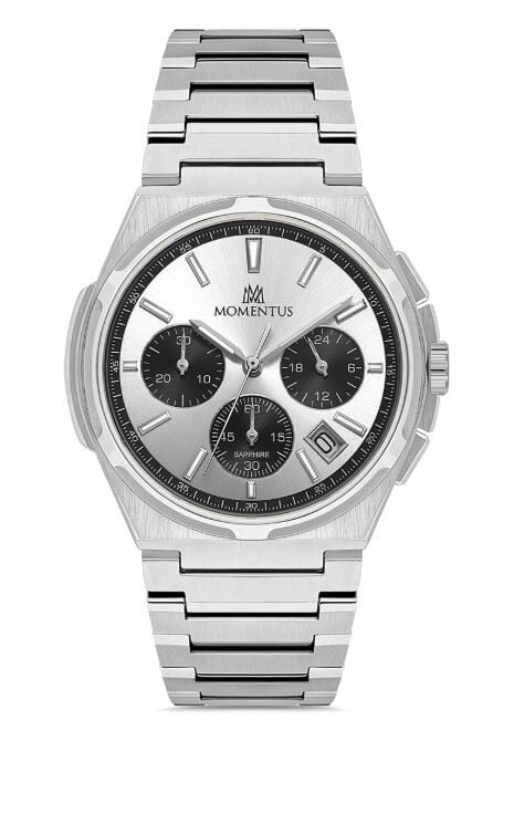 Momentus Men's Time Master SM390S-02SS