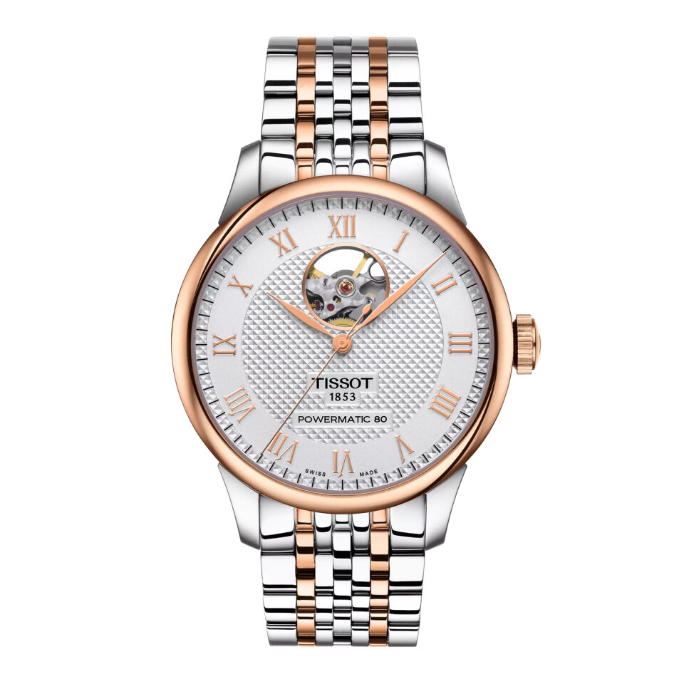 Tissot Le Locle Open Heart 39.3mm T0064072203302 - Erkek Kol Saati T006.407.22.033.02