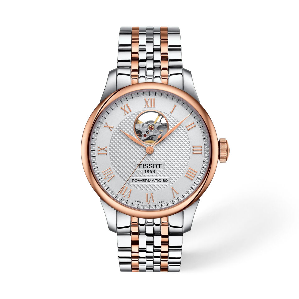 Tissot Le Locle Open Heart 39.3mm T0064072203302 - Erkek Kol Saati T006.407.22.033.02