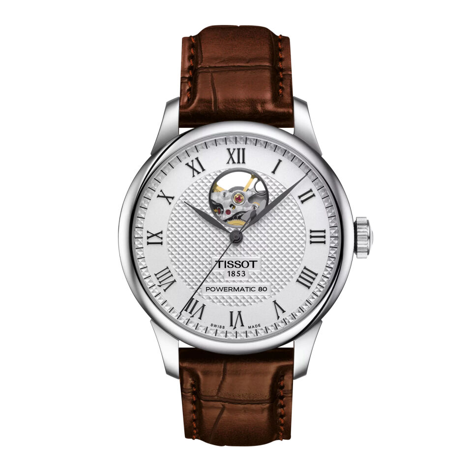 Tissot Le Locle Open Heart 39.3mm T0064071603301 - Erkek Kol Saati T006.407.16.033.01