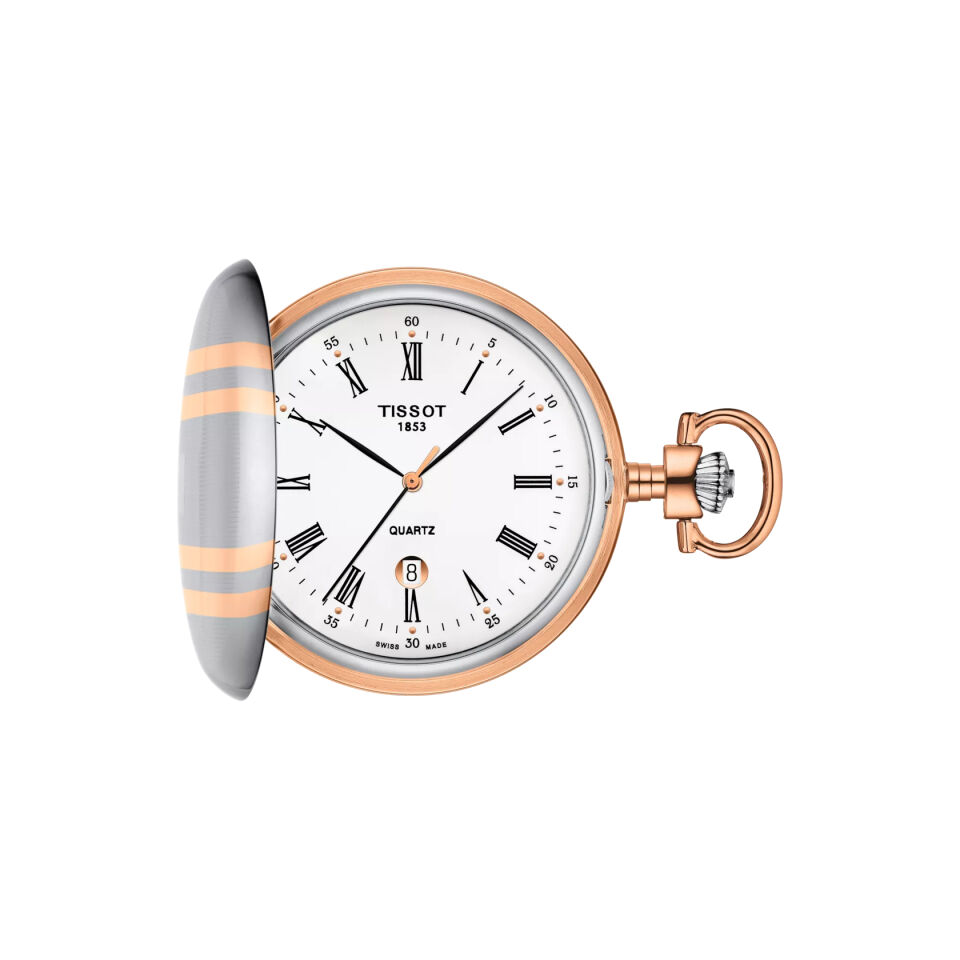 Tissot Savonnette 49.5mm T8624102901300 -  Erkek Kol Saati T862.410.29.013.00