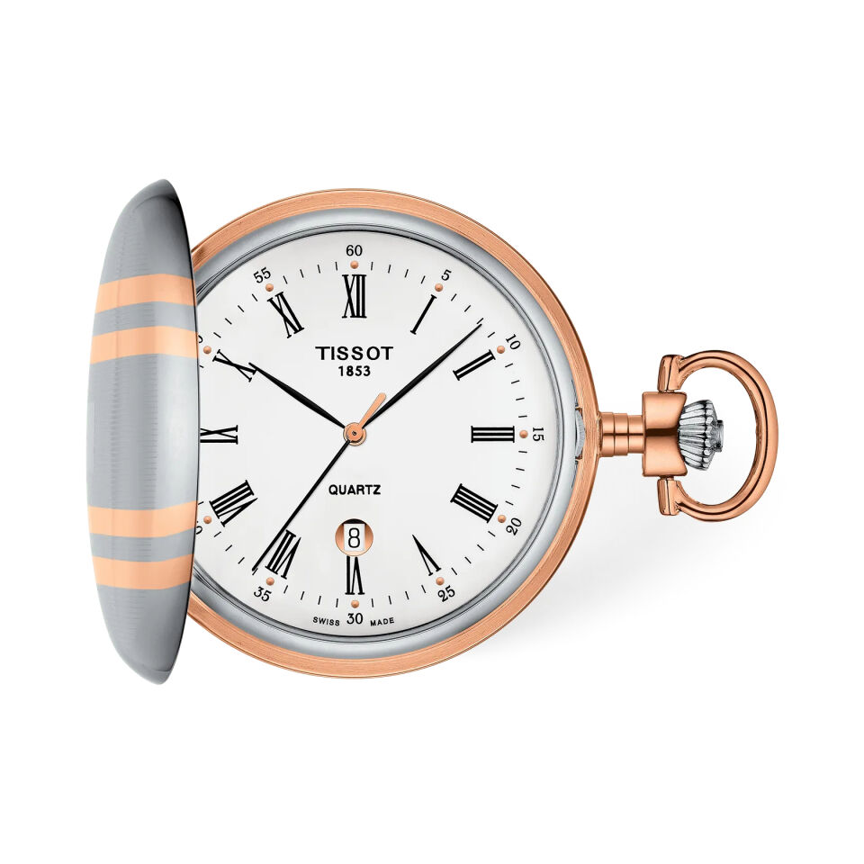 Tissot Savonnette 49.5mm T8624102901300 -  Erkek Kol Saati T862.410.29.013.00