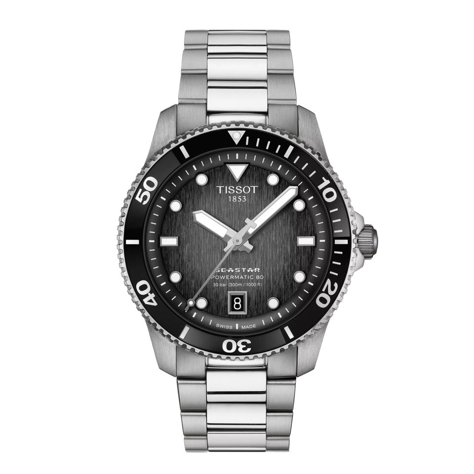 Tissot Seastar 1000 40mm T1208071105100 -  Erkek Kol Saati T120.807.11.051.00