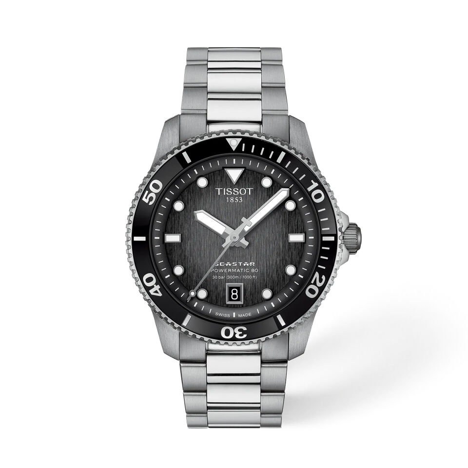 Tissot Seastar 1000 40mm T1208071105100 -  Erkek Kol Saati T120.807.11.051.00