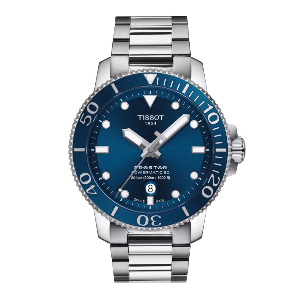 Tissot Seastar 1000 43mm T1204071104103 - Erkek Kol Saati T120.407.11.041.03