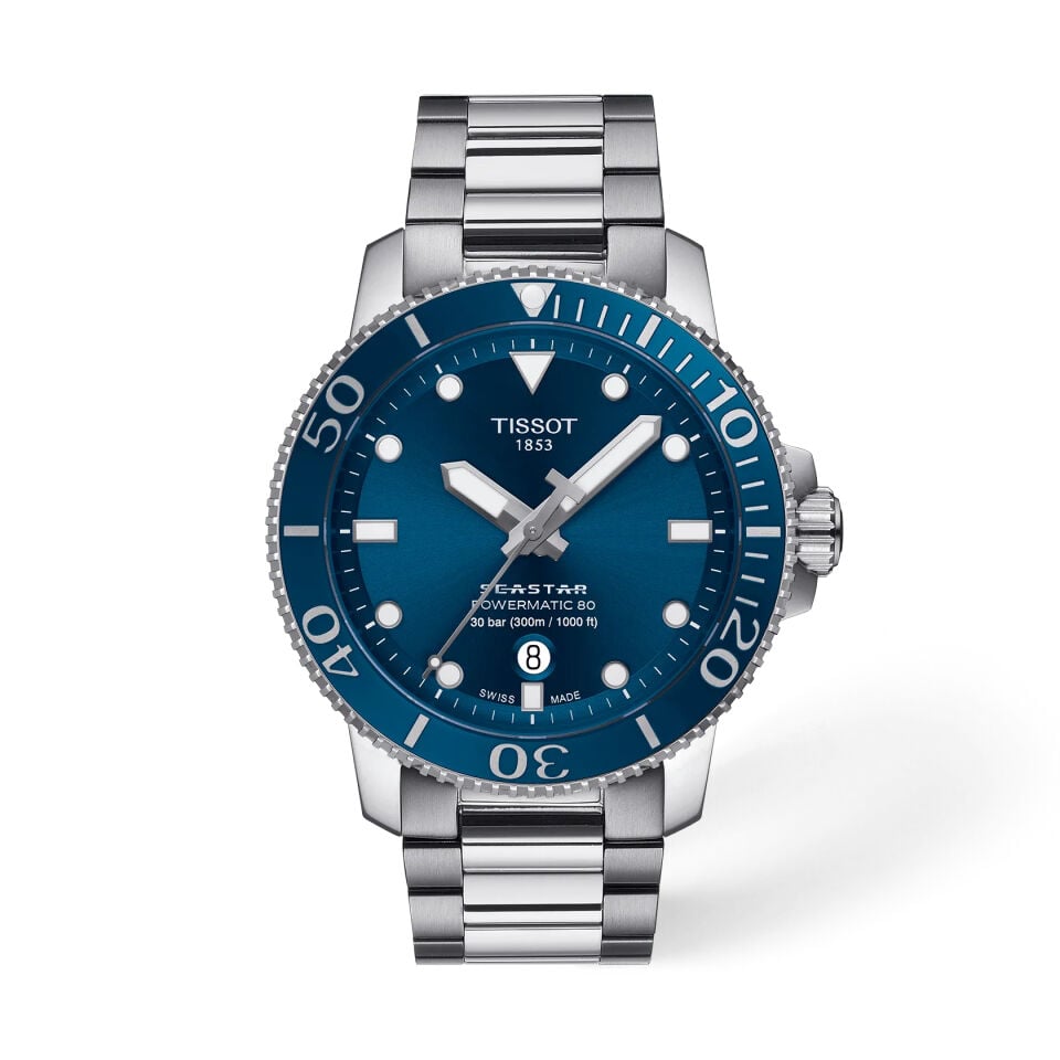 Tissot Seastar 1000 43mm T1204071104103 - Erkek Kol Saati T120.407.11.041.03