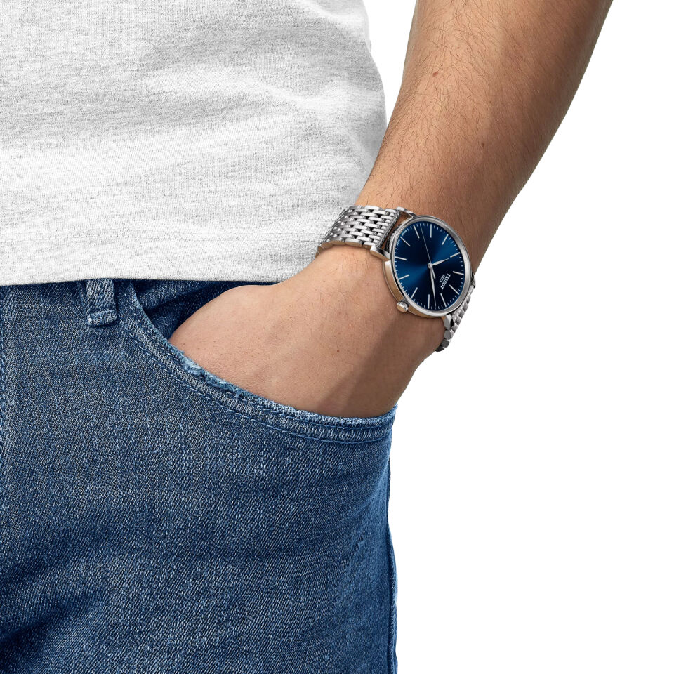 Tissot Everytime 40mm T1434101104100 -  Erkek Kol Saati T143.410.11.041.00