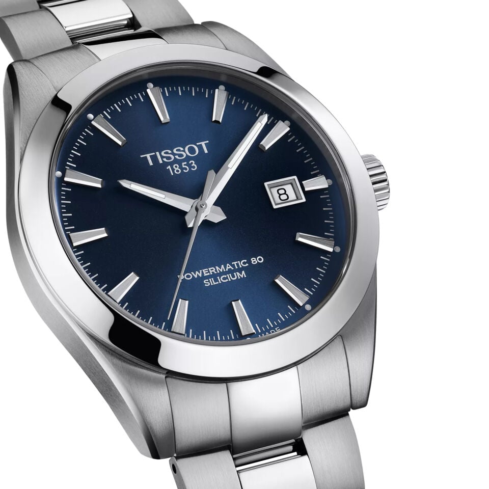 Tissot Gentleman 40mm T1274071104100 - Erkek Kol Saati T127.407.11.041.00