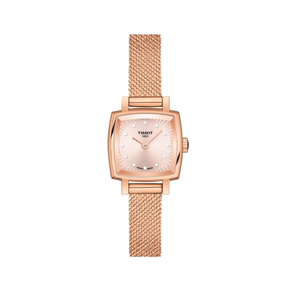 Tissot Lovely Square 20x20mm T0581093345600 - Kadın Kol Saati T058.109.33.456.00
