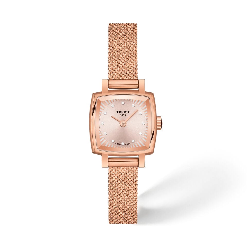 Tissot Lovely Square 20x20mm T0581093345600 - Kadın Kol Saati T058.109.33.456.00