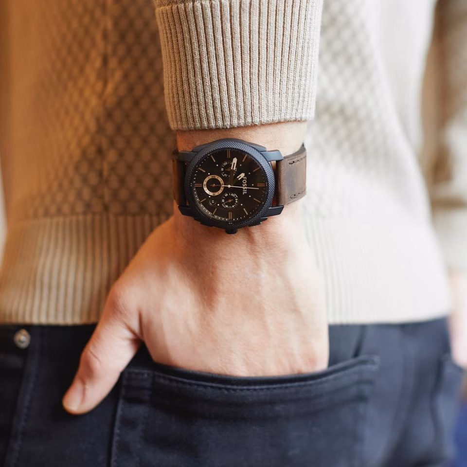 Fossil FFS5251SET Erkek Set Kol Saati Ve Bileklik