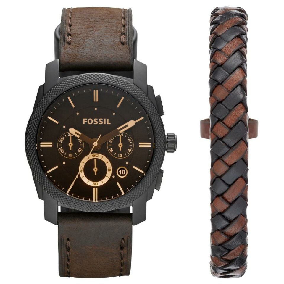 Fossil FFS5251SET Erkek Set Kol Saati Ve Bileklik