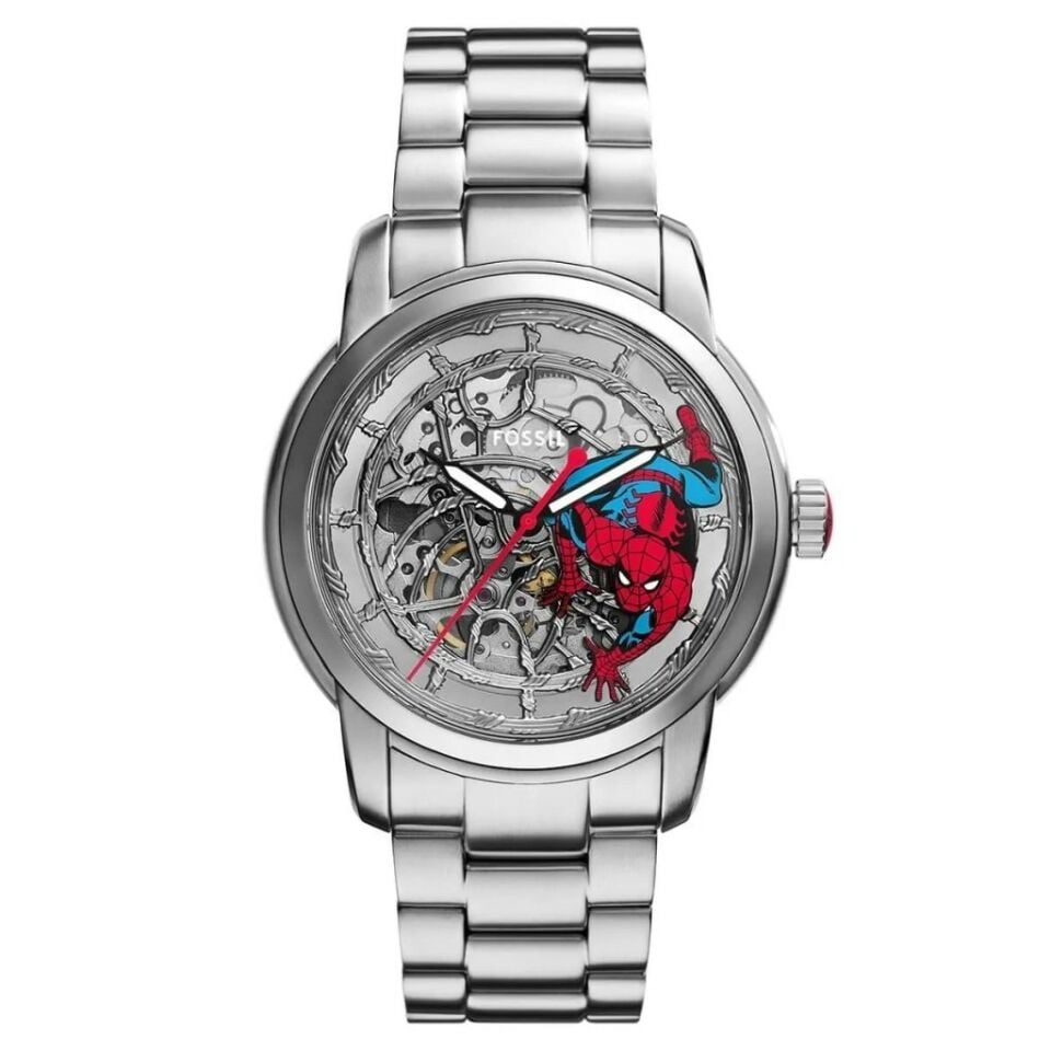 Fossil FLE1197SET Marvel X Fossil Limited Edition Spıder-Man Erkek Kol Saati